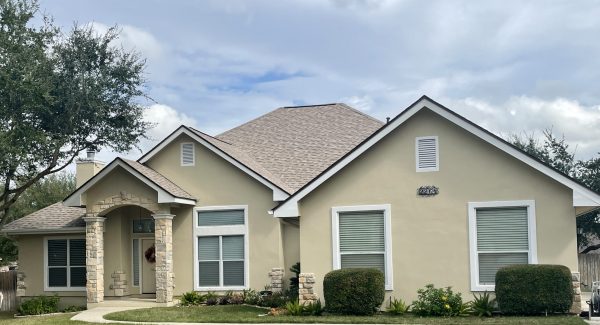 stucco home