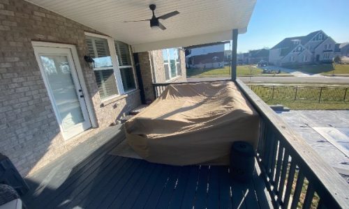 Backyard Deck Reconstruction & Composite Upgrade (Before)