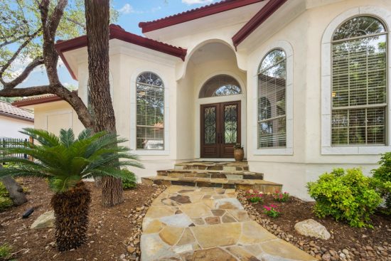 stucco home