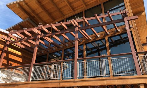 Medical Facility Patio Staining Project