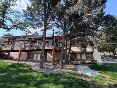 home exterior with painted stucco