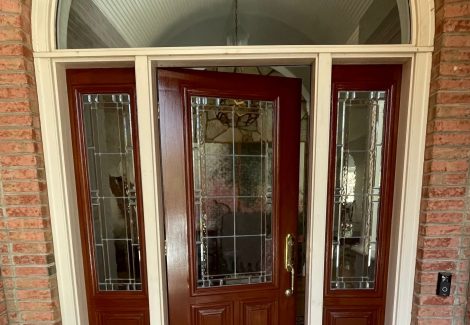 Front Door Stain Update