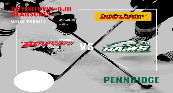 CertaPro Quakertown - Boyertown Ice Hockey Logo