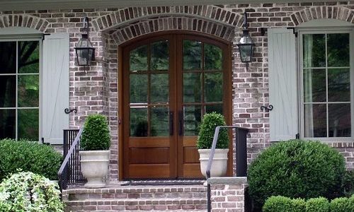 Lovely Stained Front Door