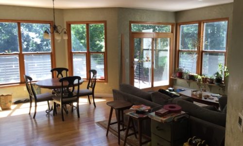 Stained Window Trim