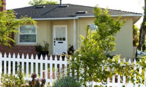 Exterior stucco makeover