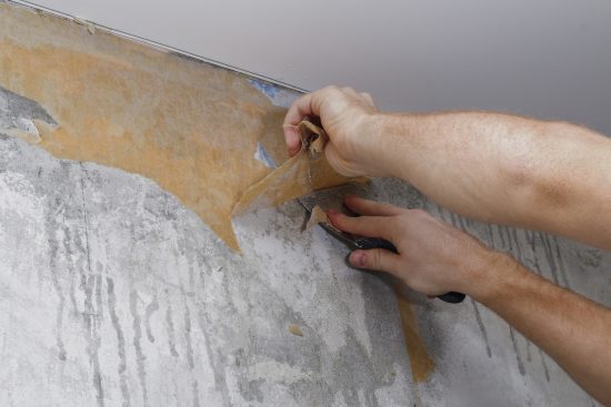 Wallpaper removal services