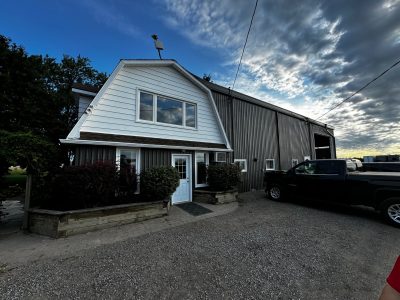 exterior after