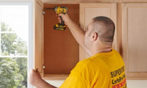removing cabinet