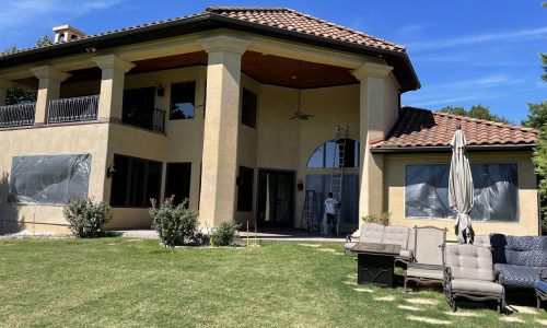 Stucco Before Painting