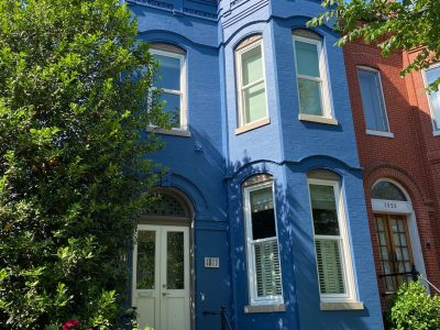 blue row home