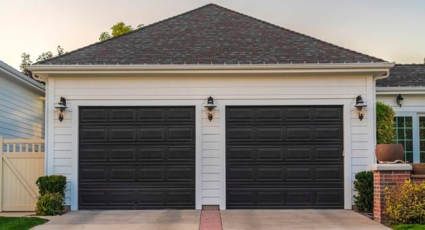 painted garage doors