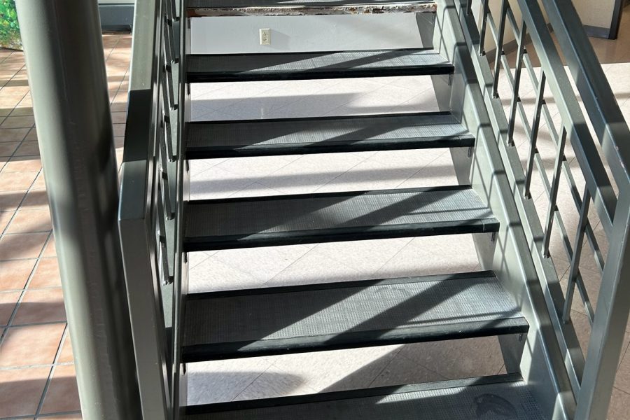 Modern Office Case Study Before Photo of stairs Preview Image 3