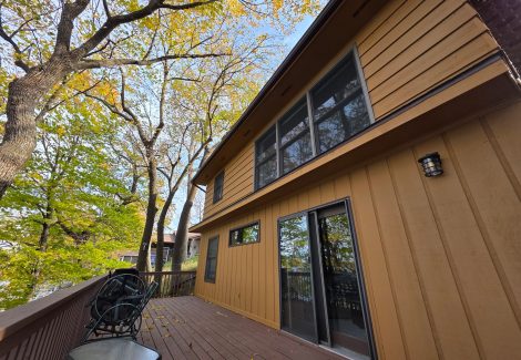 Wood Siding Repaint and Stain Project