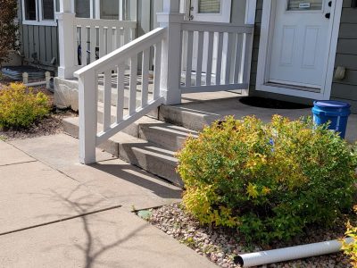 painted railing