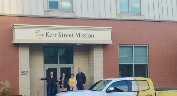 Kerr Street Mission Painting Project in Oakville, ON