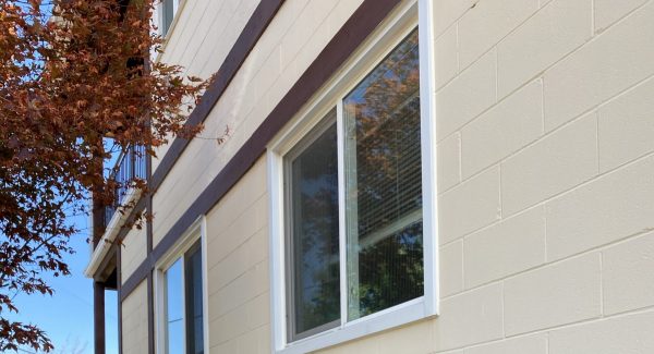 Railing and exterior repainted