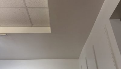 After Ceiling Repair at Retail Store