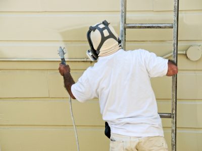 Exterior painting siding
