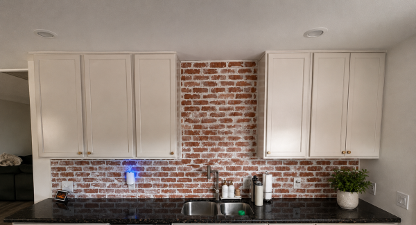 painted home kitchen