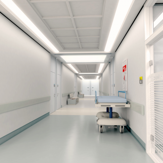 Medical Office Hallway