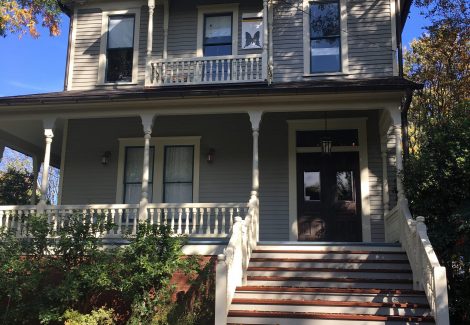 Exterior House Painting & Porch Restoration