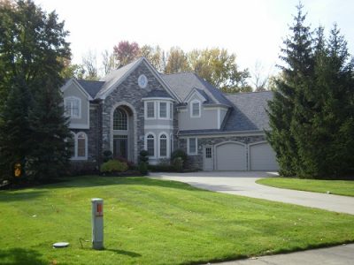 Exterior painting by CertaPro house painters in Solon, OH