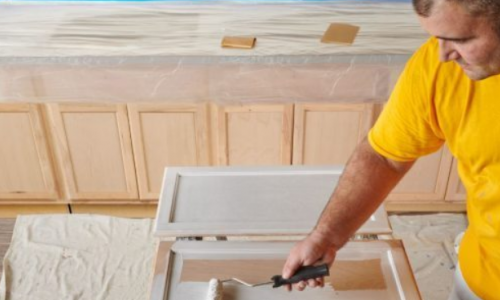 painting cabinets