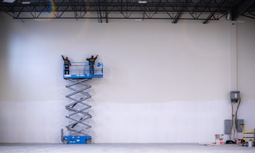 Gymnastics Facility Painting (Before)