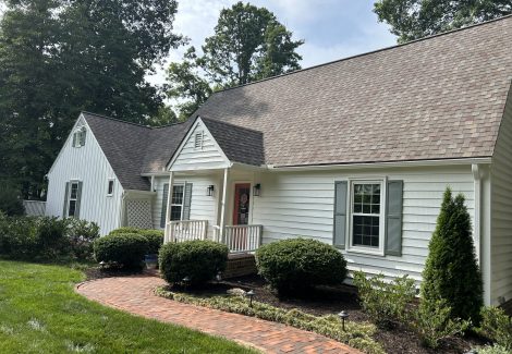 Single-Story House Exterior Painting