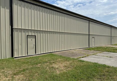 Honaker Aviation Airplane Hanger Repaint