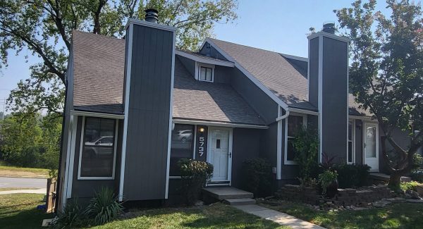 Townhome repair and refresh after photo