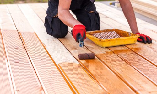 staining
