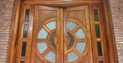 Door Staining