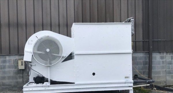 industrial foundry exterior painting