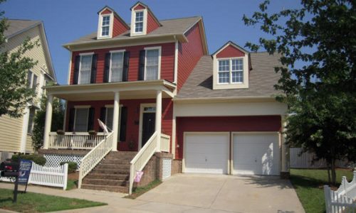 A bold color adds curb appeal