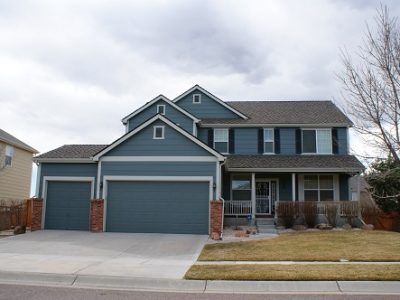 Exterior painting by CertaPro house painters in Brighton, CO