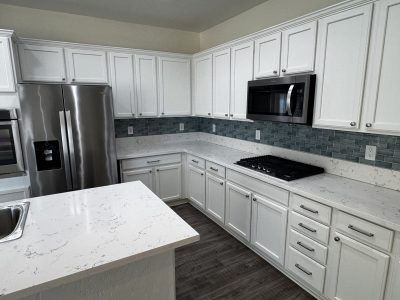 painted kichen cabinets