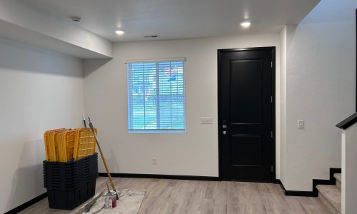Bold Contrast with Black Trim