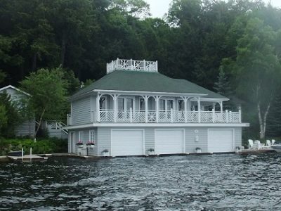 Exterior painting by CertaPro house painters in Muskoka