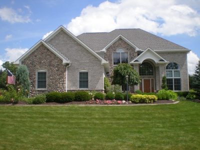 Exterior painting by CertaPro house painters in Carmel, IN.
