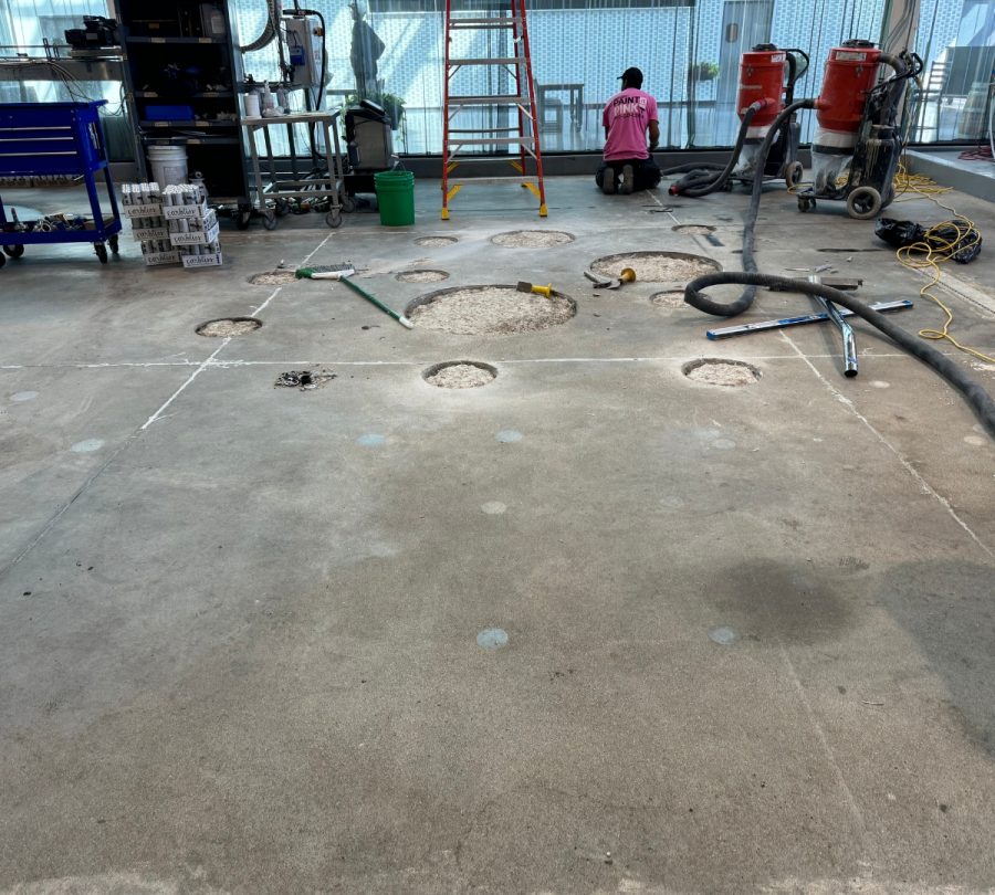 Pilot Project Brewing Photo during floor repairs holes in the floors Preview Image 2