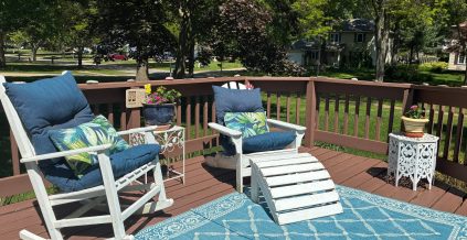 Deck Staining Project