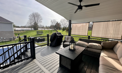 Backyard Deck Reconstruction & Composite Upgrade (After)