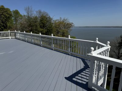 deck painting project