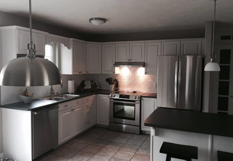 Kitchen Cabinet Repainting & Refinishing Project