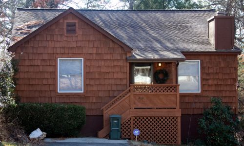 Exterior House Staining