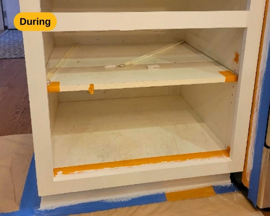 Cabinet Repainting Project During Preview Image 6