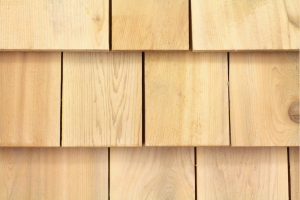 unfinished cedar close up