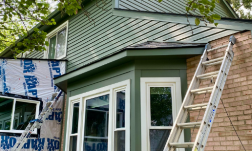 Exterior Siding Replacement & House Painting Project (After)
